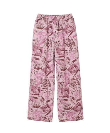FACE LABEL POCKET EASY PANTS