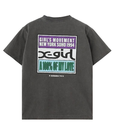 FADED HARD COLORS BOX LOGO S/S TEE