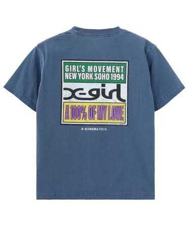 FADED HARD COLORS BOX LOGO S/S TEE
