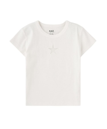 SHEER STAR S/S BABY TEE