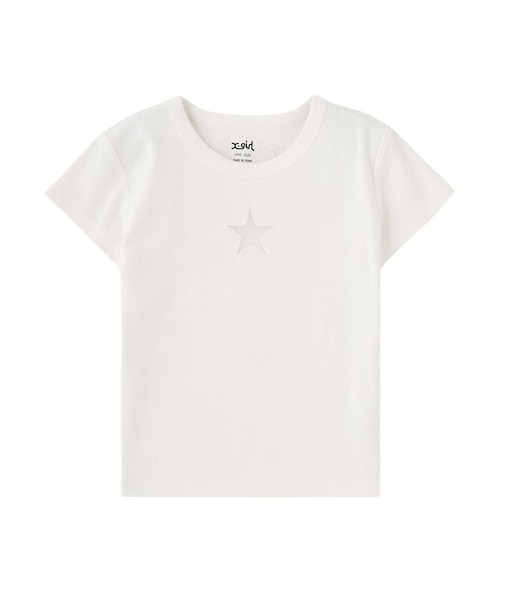 SHEER STAR S/S BABY TEE
