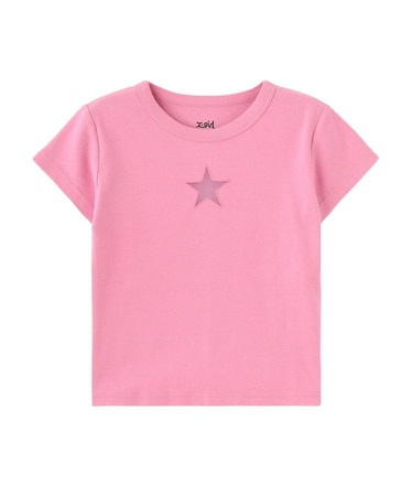 SHEER STAR S/S BABY TEE