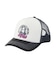 CHEERFUL LOGO AND FACE TRUCKER CAP