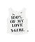 2WAY LACE UP TANK TOP