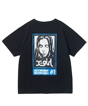 COLORED BOX FACE S/S TEE
