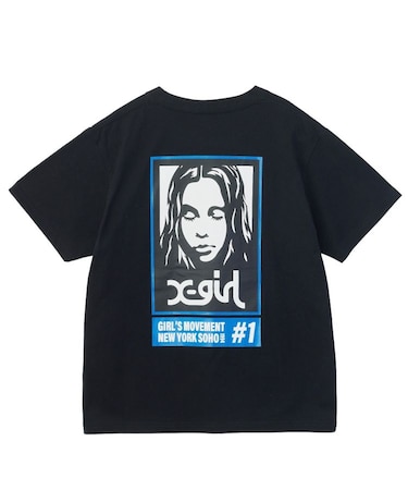 COLORED BOX FACE S/S TEE