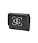 METAL XG EMBLEM FAUX LEATHER MINI WALLET