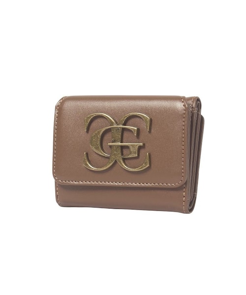 METAL XG EMBLEM FAUX LEATHER MINI WALLET｜エックスガールの通販
