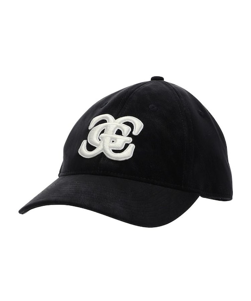 XG EMBLEM FADED FAUX LEATHER 6PANEL CAP