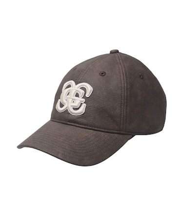 XG EMBLEM FADED FAUX LEATHER 6PANEL CAP