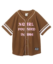 LOGO PATCH BASEBALL SHIRT