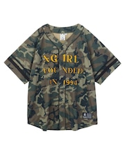 LOGO PATCH BASEBALL SHIRT