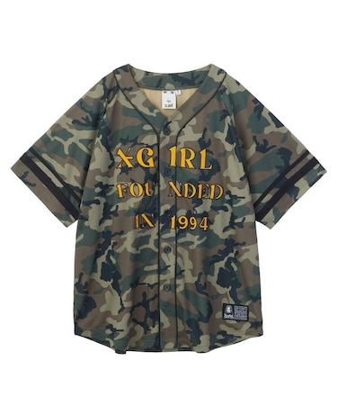 LOGO PATCH BASEBALL SHIRT