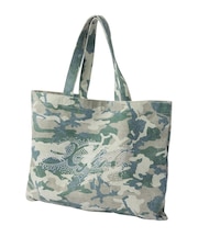 RHINESTONE LOGO BIG TOTE BAG