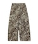 EMBLEM POCKET 2WAY WIDE LEG CARGO PANTS