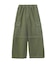 EMBLEM POCKET 2WAY WIDE LEG CARGO PANTS