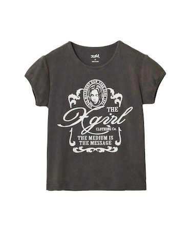 FADED VICTORIAN FACE S/S BABY TEE