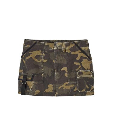 MULTI POCKET MINI SKIRT