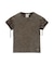 FADED LACED UP SLEEVE S/S COMPACT TOP