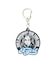 CHEERFUL LOGO AND FACE RUBBER KEY CHARM
