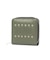 LOGO AND STAR STUDDED FAUX LEATHER MINI WALLET
