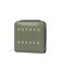 LOGO AND STAR STUDDED FAUX LEATHER MINI WALLET