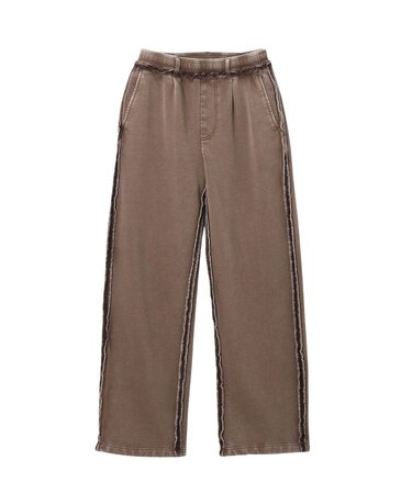 FADED CUT OUT SWEATPANTS