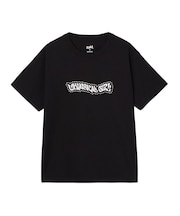 RHINESTONE AND BUTTERFLY LOGO S/S TEE