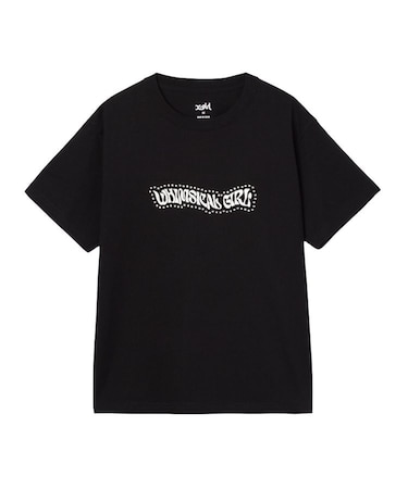 RHINESTONE AND BUTTERFLY LOGO S/S TEE