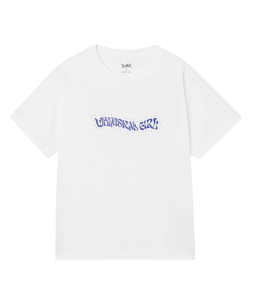 RHINESTONE AND BUTTERFLY LOGO S/S TEE