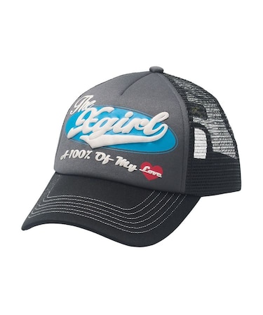 OVAL LOGO TRUCKER CAP