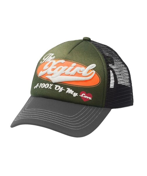 OVAL LOGO TRUCKER CAP