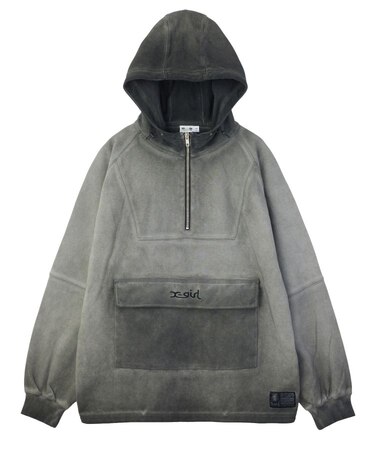 FADED ANORAK SWEATSHIRT