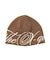 THE X-GIRL SCRIPT LOGO JACQUARD BEANIE
