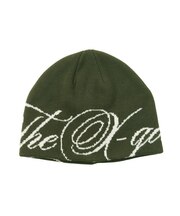 THE X-GIRL SCRIPT LOGO JACQUARD BEANIE