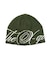 THE X-GIRL SCRIPT LOGO JACQUARD BEANIE