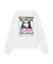FACE BOX AND MESSAGE L/S TEE