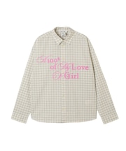 MIX FONT LOGO L/S SHIRT