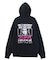 FACE BOX AND MESSAGE ZIP UP SWEAT HOODIE