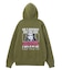 FACE BOX AND MESSAGE ZIP UP SWEAT HOODIE