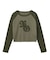 PIGMENT DYED PATCH RAGLAN L/S BABY TEE