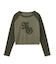 PIGMENT DYED PATCH RAGLAN L/S BABY TEE