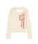 BACK SLIT COMPACT L/S TOP