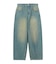LOGO MARK STITCHED DENIM PANTS