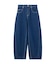 LOGO MARK STITCHED DENIM PANTS