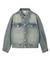 LOGO MARK STITCHED DENIM JACKET