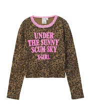 LACE TRIM L/S BABY TOP