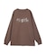 FADED RHINESTONE STARDUST LOGO L/S BIG TEE DRESS