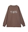 FADED RHINESTONE STARDUST LOGO L/S BIG TEE DRESS