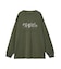 FADED RHINESTONE STARDUST LOGO L/S BIG TEE DRESS